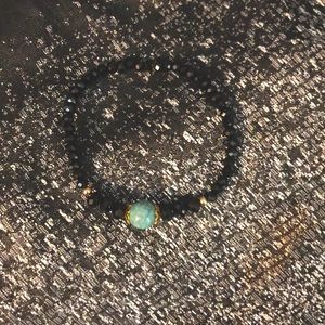 Black and gold braclet